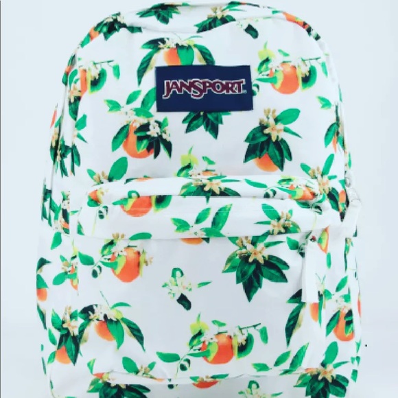 Jansport Handbags - Jansport Superbreak Orange Blossom Backpack New